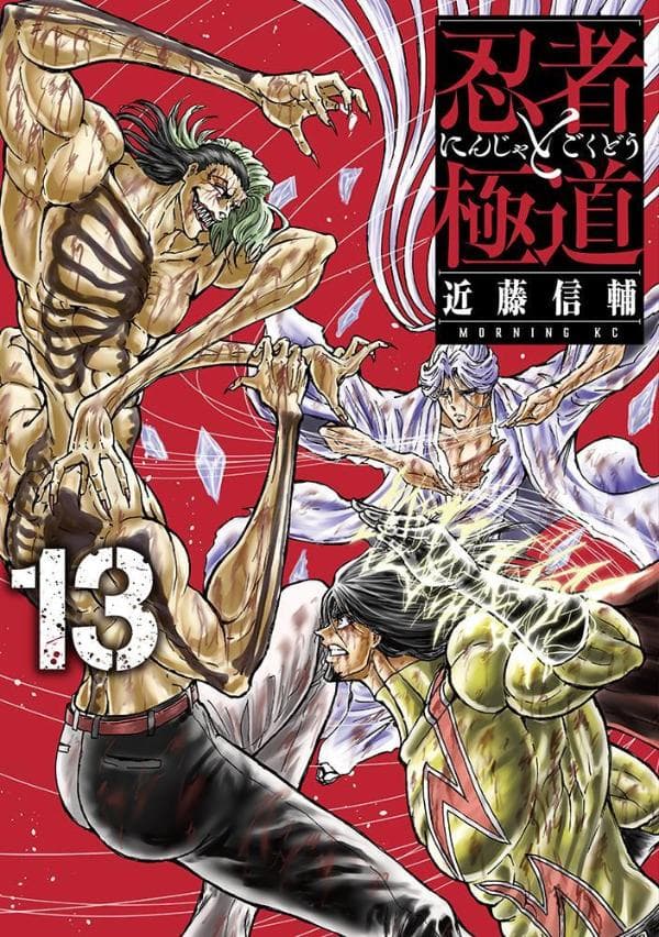 忍者と極道 13 表紙