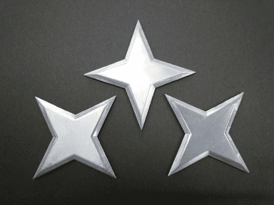 亜鉛合金製手裏剣(10枚セット)