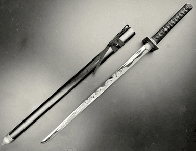 忍者刀大刀(竜刀身・模造刀)